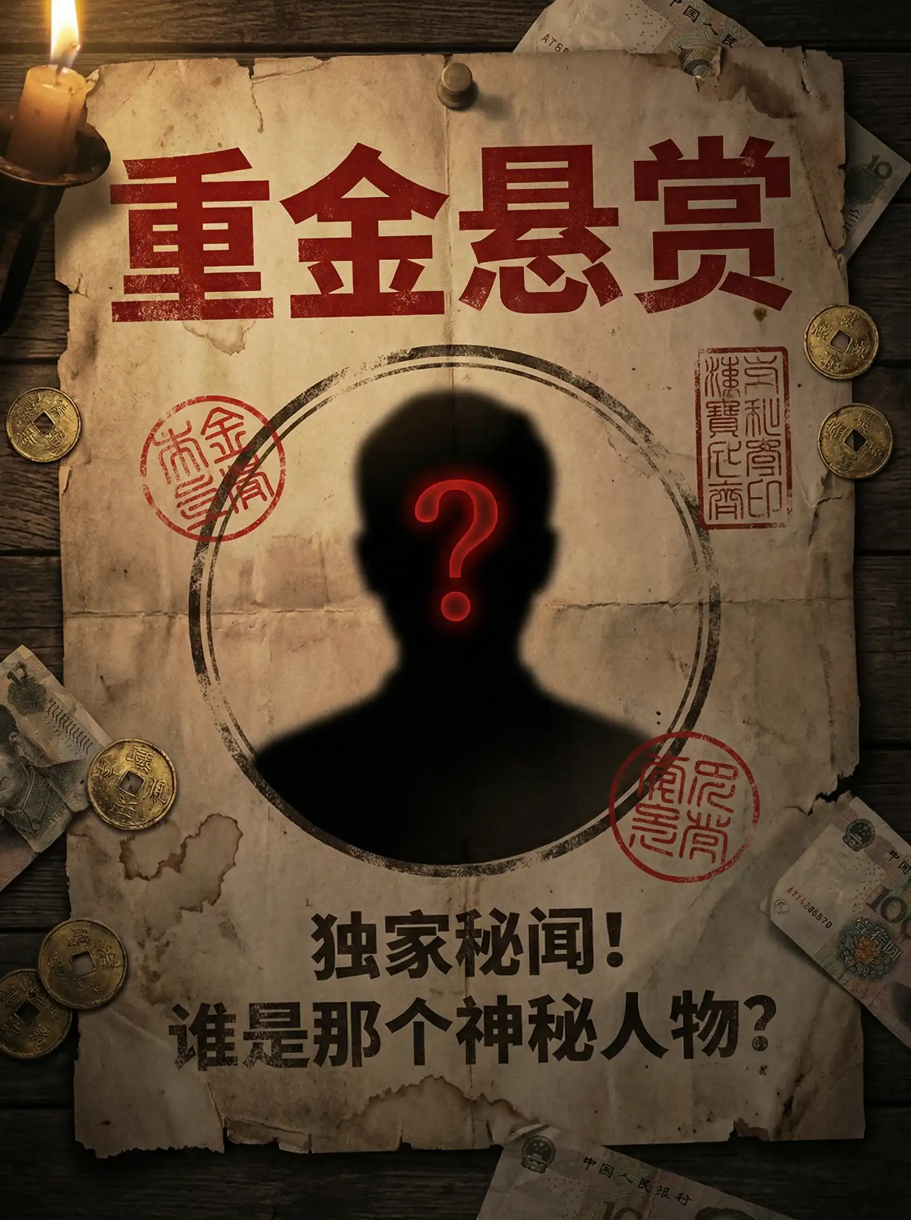 美女裸装 - 重金悬赏线索征集令